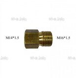 Переходник с М14*1.5 на М16*1.5 - st-e.info - Пятигорск