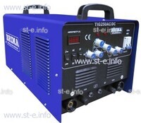 Универсальная установка аргонно-дуговой сварки BRIMA TIG 250 (220) ac/dc - st-e.info - Пятигорск