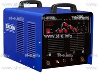 Универсальная установка аргонно-дуговой сварки BRIMA TIG 200 ac/dc - st-e.info - Пятигорск