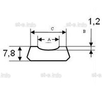 Плоские керамические подкладки С-27mm - st-e.info - Пятигорск