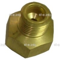 Переходник G3/4-Сп21,8 (для импортного редуктора)  - st-e.info - Пятигорск