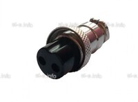 Розетка кабельная GX16-2 - st-e.info - Пятигорск