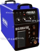 Сварочный полуавтомат инверторный одноблочный Brima MIG/MMA-160 - st-e.info - Пятигорск