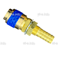 Разъем быстросъемный синий М10 - st-e.info - Пятигорск