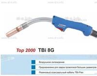 Горелка для полуавтоматической сварки TBI 8G-blue-RGZ, длина 3 метра - st-e.info - Пятигорск