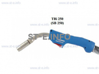 Горелка для полуавтоматической сварки TBi 250-blue-ESG, длина 3 метра - st-e.info - Пятигорск