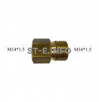 Переходник с М14*1.5 на М16*1.5 - st-e.info - Пятигорск
