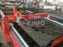 Портальный станок скоростной плазменной резки метала ST-1325UF - st-e.info - Пятигорск