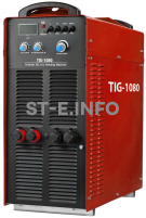 Сварочный аппарат для аргонодуговой сварки TIG-1080 - st-e.info - Пятигорск