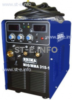 Сварочный инверторный полуавтомат BRIMA MIG/MMA-315-1 - st-e.info - Пятигорск