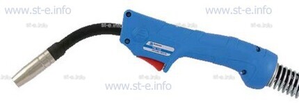 Горелка для полуавтоматической сварки TBi 250-DR-blue-ESG, со сменным поворотным корпусом, длина 3 метра - st-e.info - Пятигорск