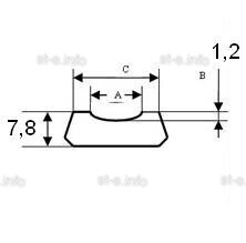 Плоские керамические подкладки С-27mm - st-e.info - Пятигорск