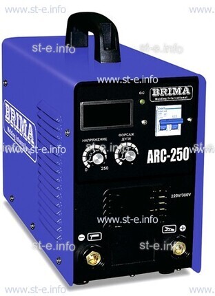 Сварочный аппарат Brima (инвертор) ARC 250 (220/380В) - st-e.info - Пятигорск
