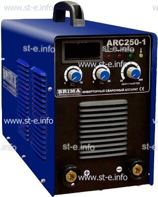 Сварочный аппарат Brima (инвертор) ARC-250-1 (380) - st-e.info - Пятигорск