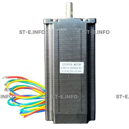 Двухфазный шаговый двигатель 57HS112-4004А08-D21 вал 8,0 мм - st-e.info - Пятигорск