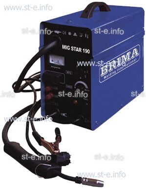 Сварочный полуавтомат инверторный одноблочный Brima MIGSTAR-190 - st-e.info - Пятигорск