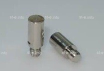 Электрод для плазмотрона ERGOCUT S25, ERGOCUT S25K, ERGOCUT S45 арт. PR0105 (короткий) - st-e.info - Пятигорск